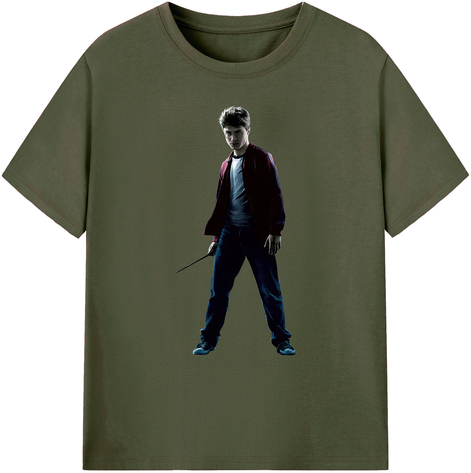 （画像用） Harry Potter ハリー・ポッターシリーズ 綿100％ メンズ半袖Tシャツ｜肌触りやわらか＆通気性